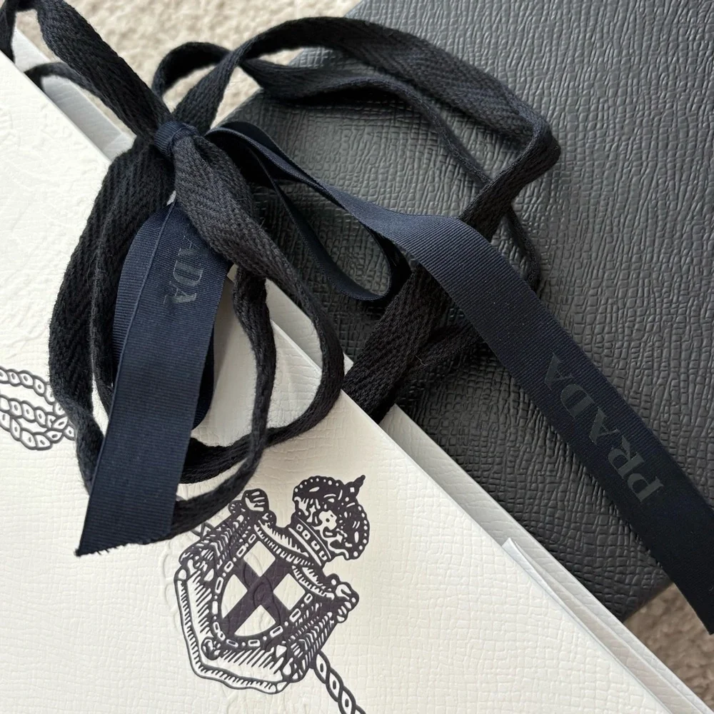 Prada Black and White Closet Accessories